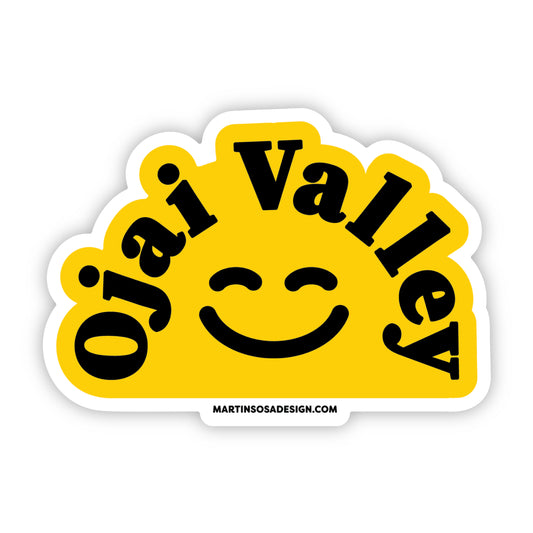 Ojai Valley Smile Sticker
