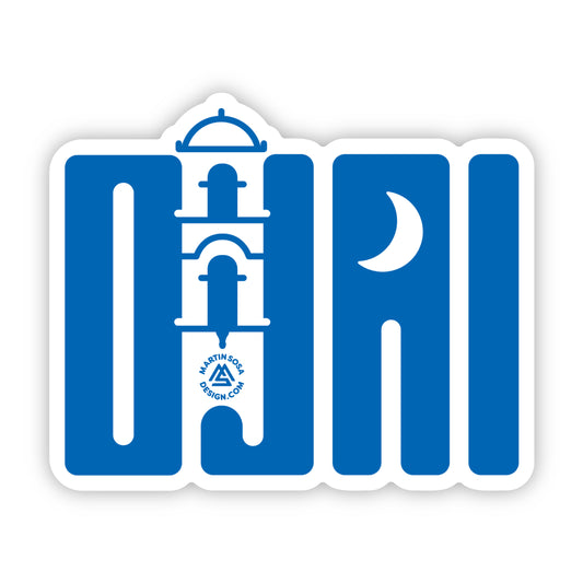 Ojai Post Office Sticker