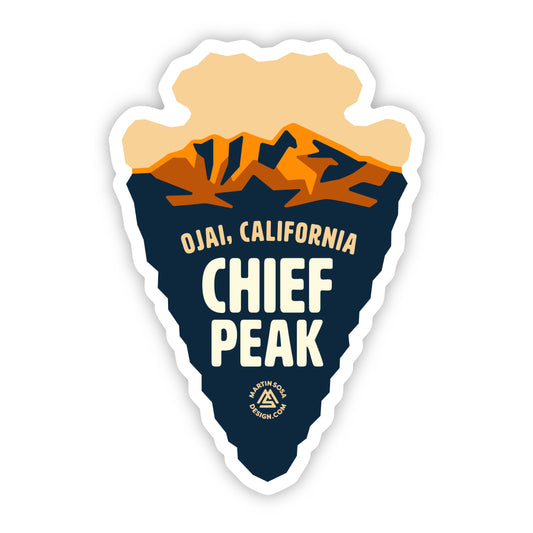 Chief Peak Sticker