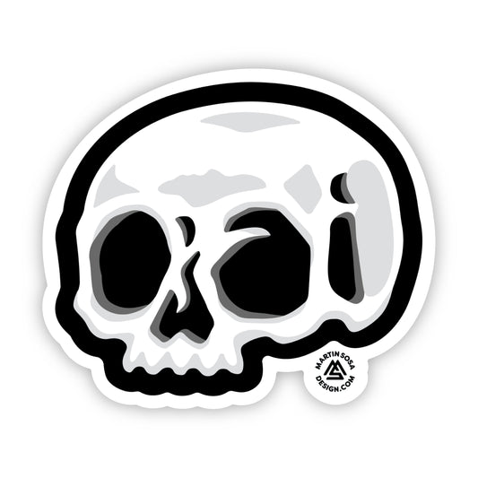 Ojai Skull Sticker