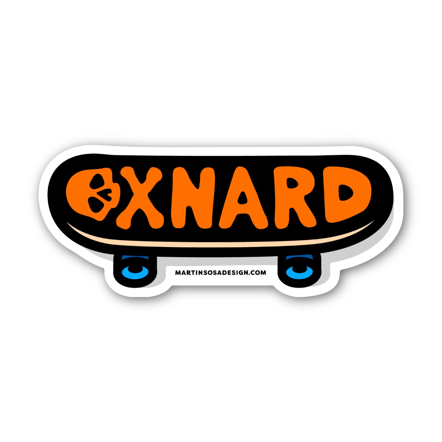 Oxnard Skate Sticker