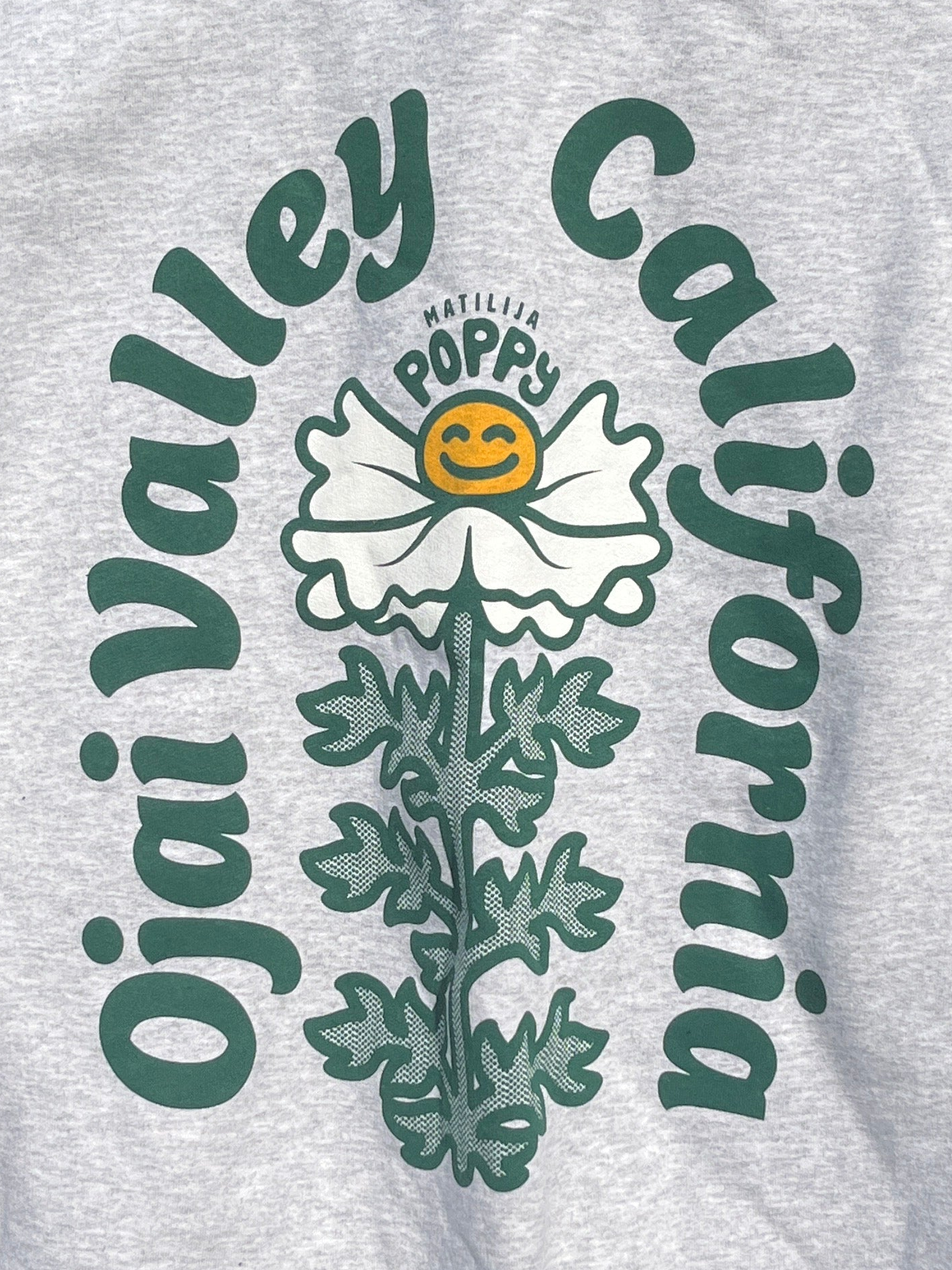 Matilija Poppy Crewneck