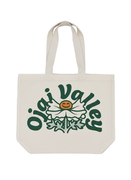 Matilija Poppy Tote