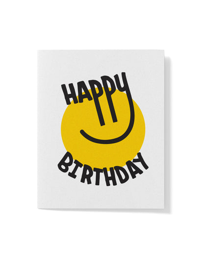 Happy Birthday Smile Greeting Card