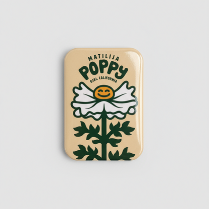 Matilija Poppy Magnet