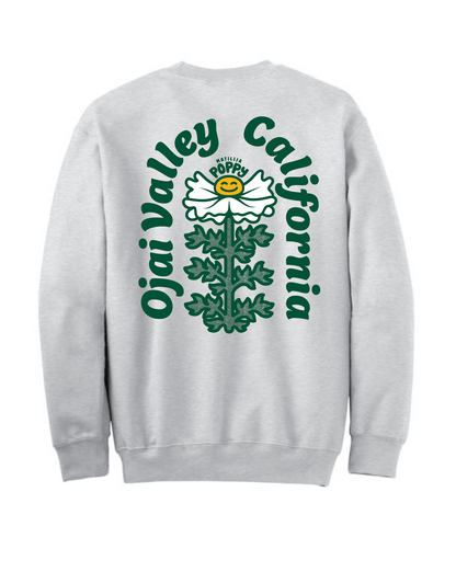 Matilija Poppy Crewneck